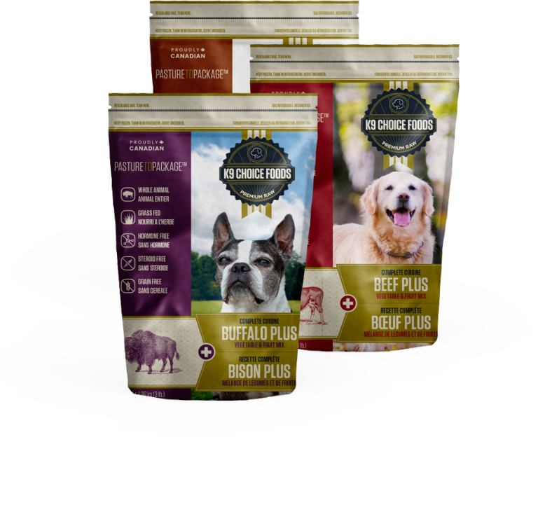K9 Choice Foods Premium Raw Dog Food